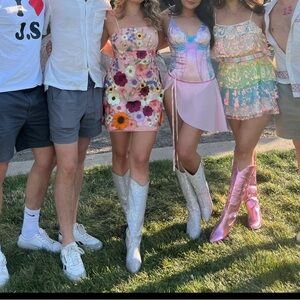 Flower Mini Dress - Storia